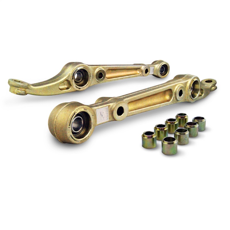 Acura Integra Control Arm Set (2) - Front Lower - Skunk2 Racing - Spherical Bearing - Gold Anodized - `94-`01